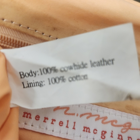 Merrell McGuiness Croc Embossed Leather Reversible Handbag Clutch Rare - Picture 14 of 16